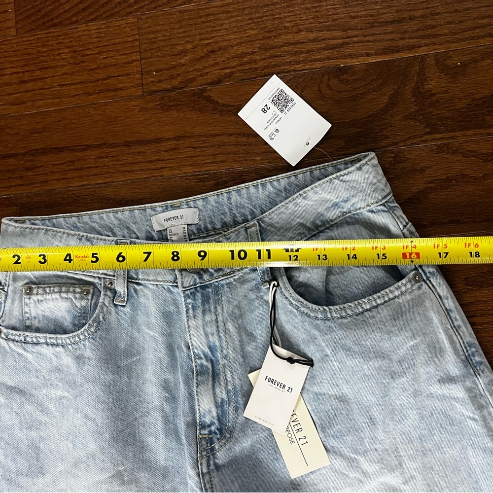 Forever 21 Light Blue Flare Jeans - Picture 5 of 8